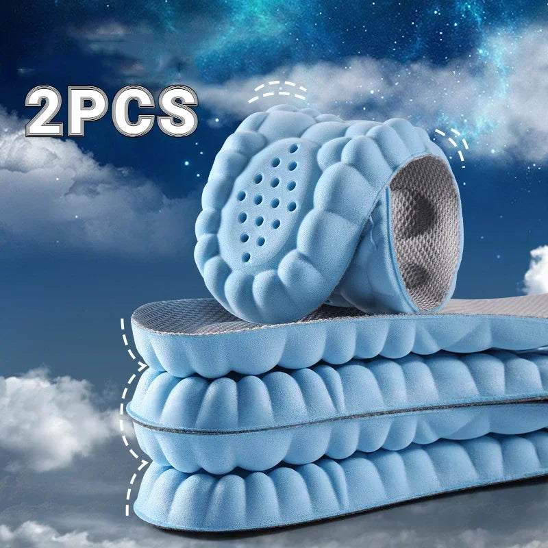 Ultra Comfort 4D Massage Insoles for Arch Support Inserts