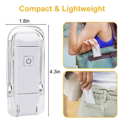 LED USB Rechargeable Book Light Reading Light Eye Protection Bookmark