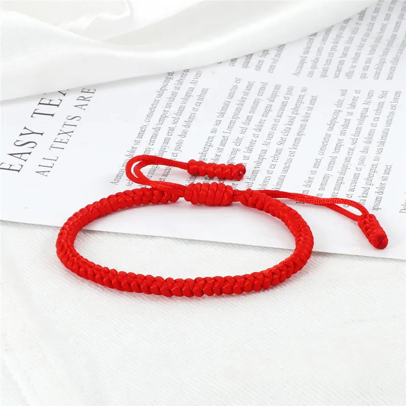 Multicolor Rope Lucky knots Womens Mens Bracelet