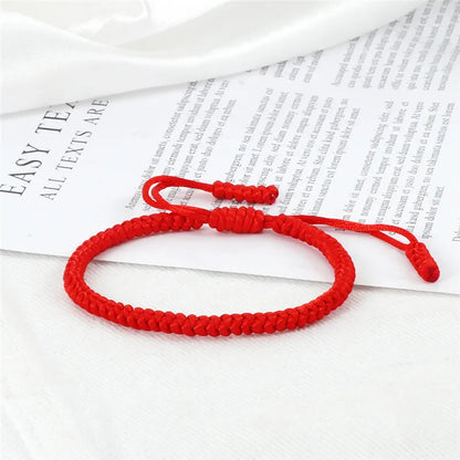 Multicolor Rope Lucky knots Womens Mens Bracelet