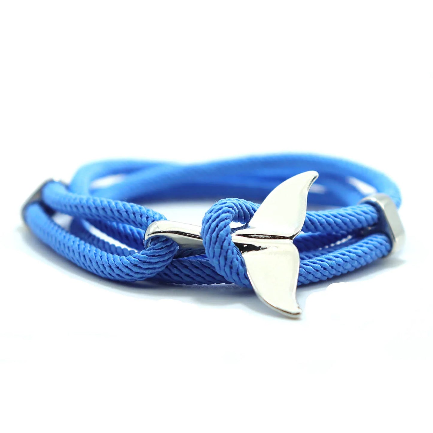 Handmade Multilayer Whale Tail Mens Bracelet