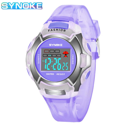 Kids Sport Watch Waterproof Electronic Children Digital Wristwatch