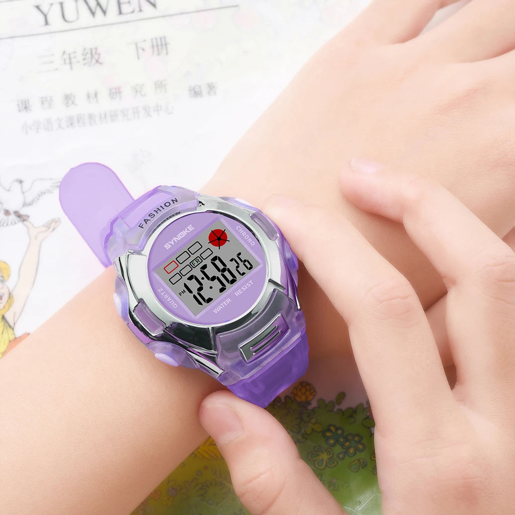 Kids Sport Watch Waterproof Electronic Children Digital Wristwatch