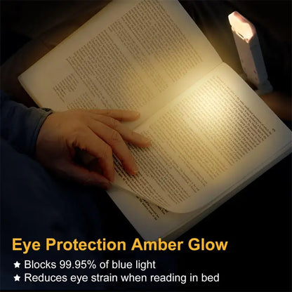 LED USB Rechargeable Book Light Reading Light Eye Protection Bookmark