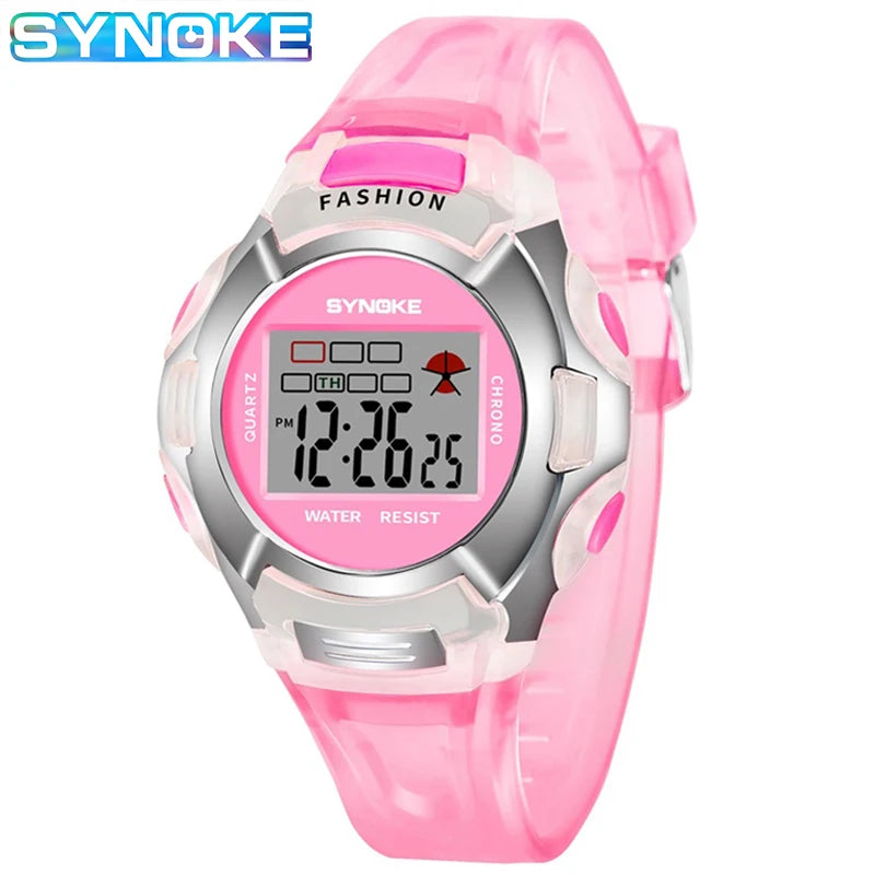 Kids Sport Watch Waterproof Electronic Children Digital Wristwatch