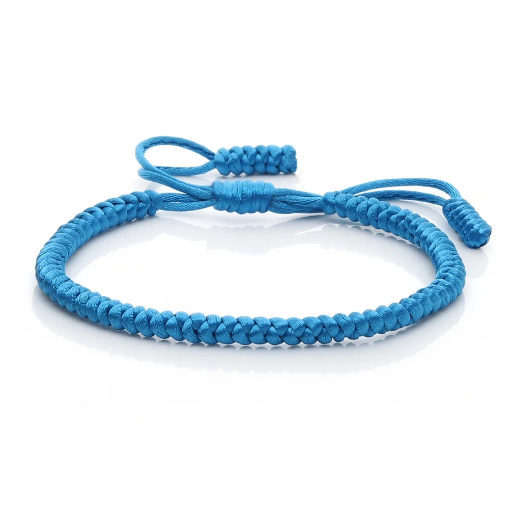 Multicolor Rope Lucky knots Womens Mens Bracelet