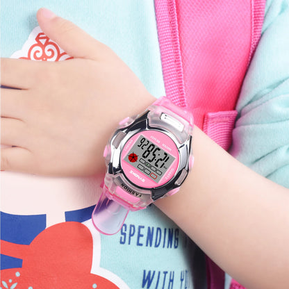 Kids Sport Watch Waterproof Electronic Children Digital Wristwatch