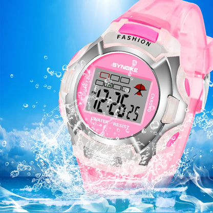 Kids Sport Watch Waterproof Electronic Children Digital Wristwatch