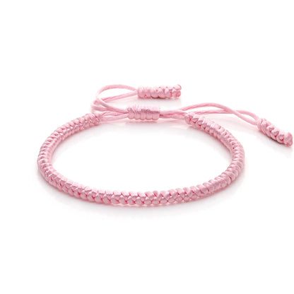 Multicolor Rope Lucky knots Womens Mens Bracelet