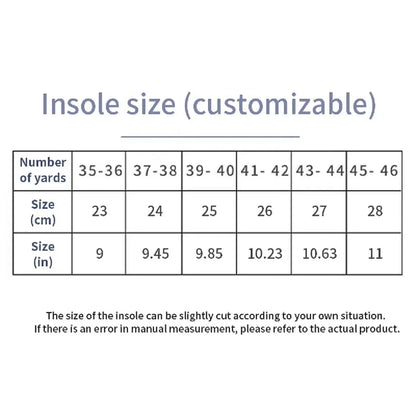 1Pair 4D Cloud Technology High Elasticity Sports Insoles
