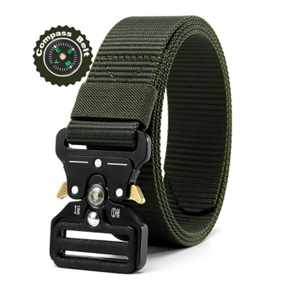 Outdoor Tactical Multi Function Canvas Mens Belt