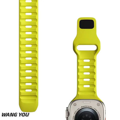 Soft Silicone Strap For Apple Watch Ultra Band IWatch