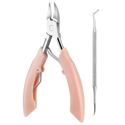 Toenail Ingrown Cuticle Nipper Clipper Edge Cutter Scissor Nail Pliers Tool