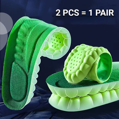 Ultra Comfort 4D Massage Shoe Insoles Say Goodbye to Foot Pain