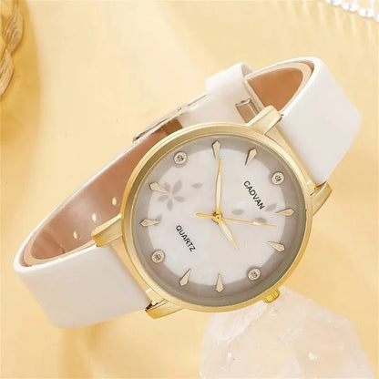 Women Bracelet Quartz Watch Set