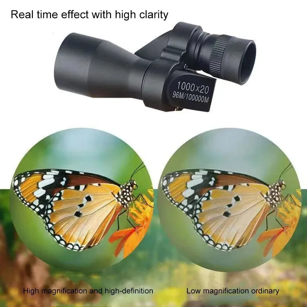 Portable Mini Pocket Monocular Telescope High Magnification Zoom