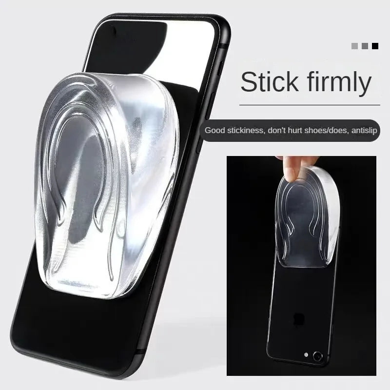 Invisible Height Increase Insoles Transparent Gel Inserts for Instant Lift