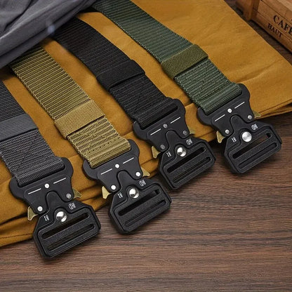 Mens Belt Outdoor Multi Function Belt High Quality Canvas