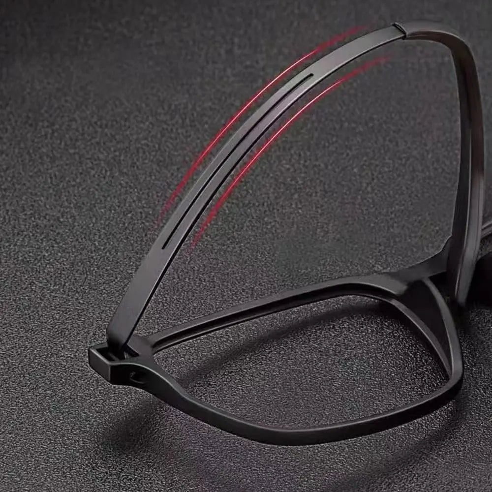 Titanium Reading Glasses for Mens Anti Blue Light Eyewear