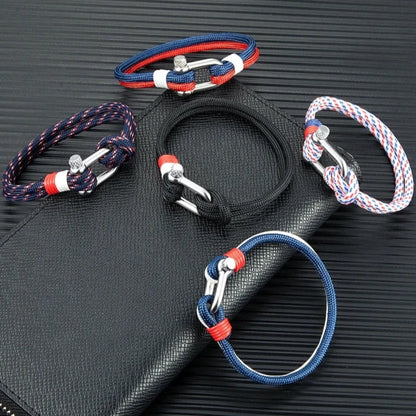 Navy Style Sport Camping Paracord Survival Bracelet for Men Women