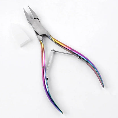 Toenail Ingrown Cuticle Nipper Clipper Edge Cutter Scissor Nail Pliers Tool