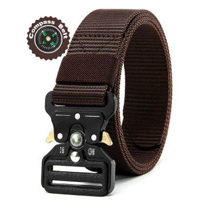 Outdoor Tactical Multi Function Canvas Mens Belt