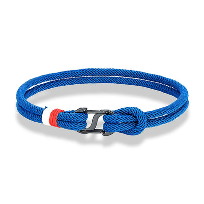 Unisex Double Strand Nautical Surfer Rope Bracelet