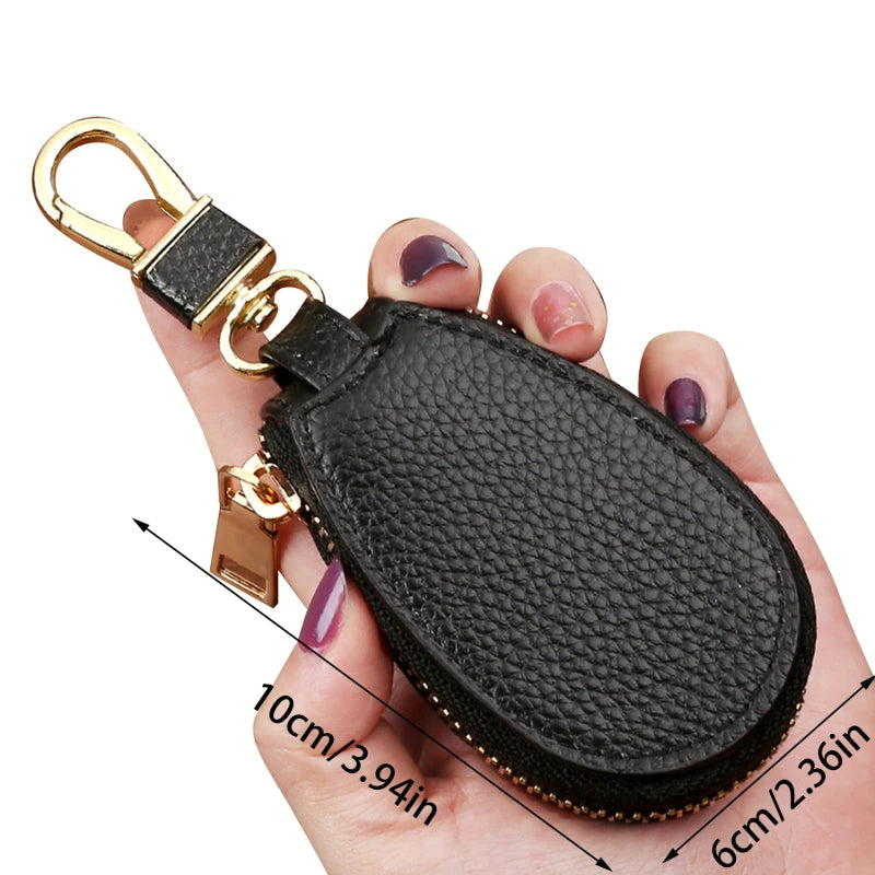 Car Key Wallets Unisex Zipper Door Keys Storage Mini Portable