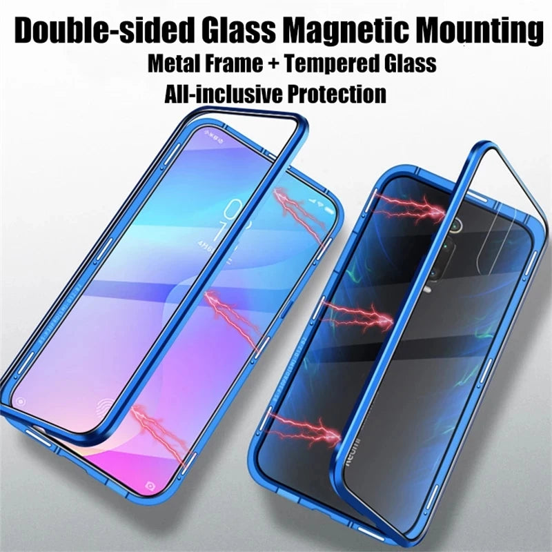 Metal Magnetic Phone Case For Samsung S23 S22 S21 Ultra Plus S20 FE