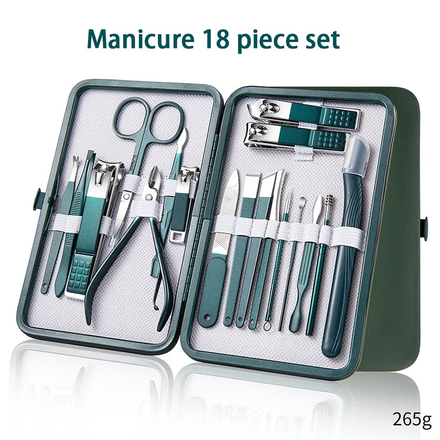 Portable Manicure Sets Pedicure Kits Nail Clipper Set Personal Care Tools