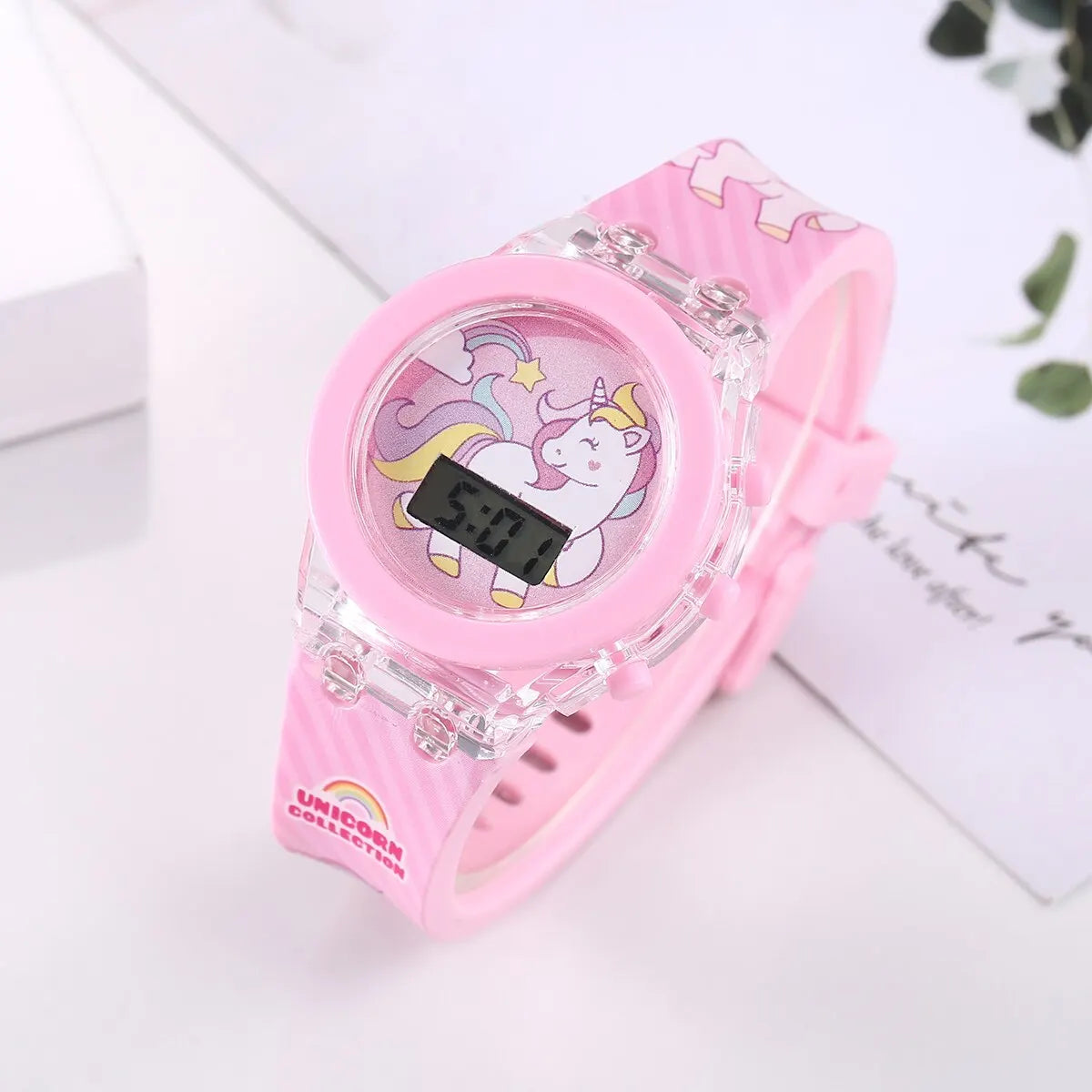 Kids Luminous Alarm Digital Multifunction Watch