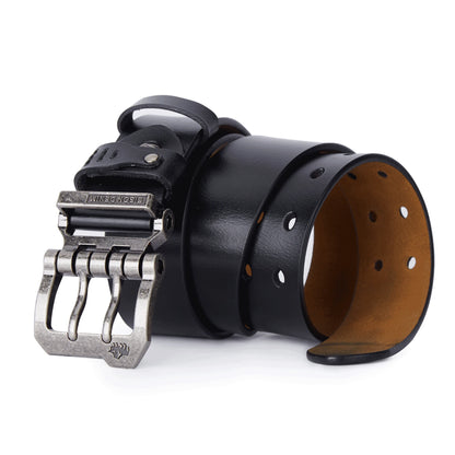 Mens Belt High Quality Genuine Leather Strap Luxury Pin Buckle