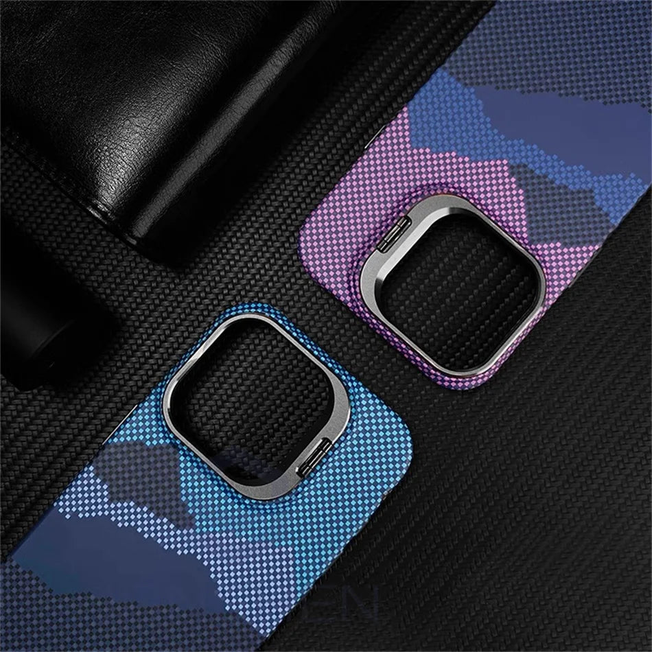 Luxury Matte Carbon Mganetic Slim Case For Magsafe For iPhone 13 14 15