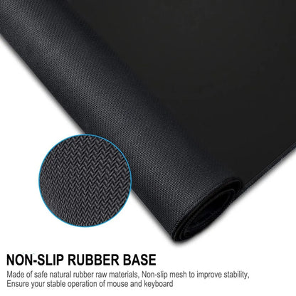 Mouse Pad Non Slip Rubber Base Keyboard Mat