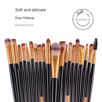 20pcs Makeup Brush Set Eye Shadow Brush Set