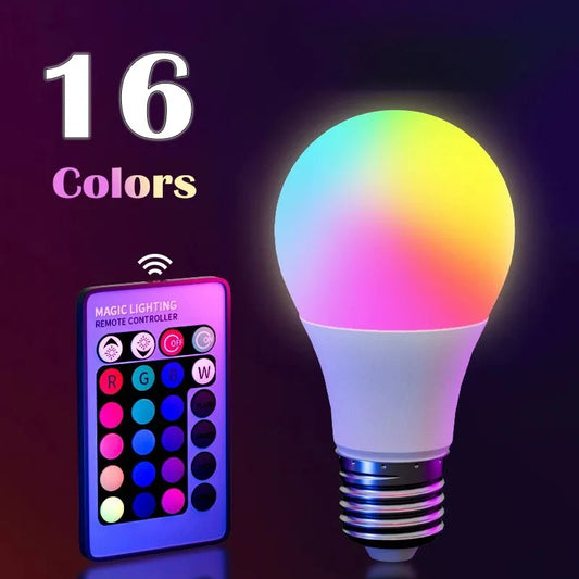 16 Colors RGB Bulb LED Multicolor Bulb