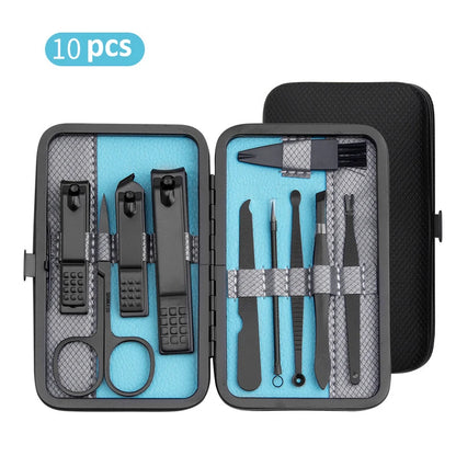 Manicure Set Professional Stainless Steel Pedicure Sets Nail Clipper