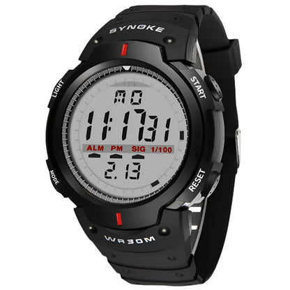 SYNOKE Mens Digital Watch Sports Waterproof