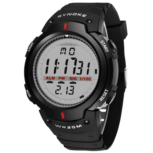 SYNOKE Mens Digital Watch Sports Waterproof