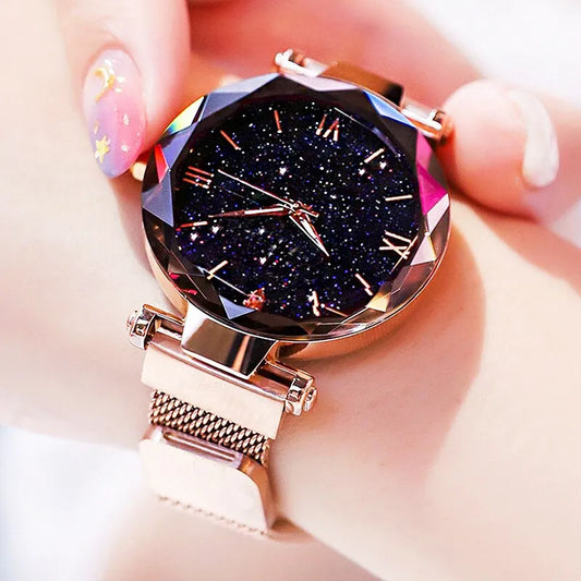 Womens Fashion Starry Sky Watch