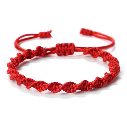 Multicolor Rope Lucky knots Womens Mens Bracelet