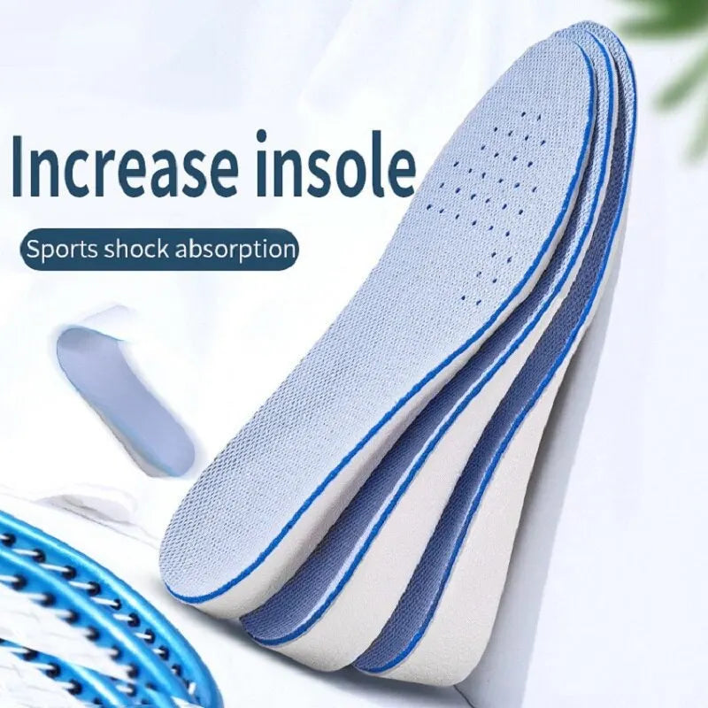 1Pair Invisible Height Increase Insoles for Shoes Breathable Comfortable