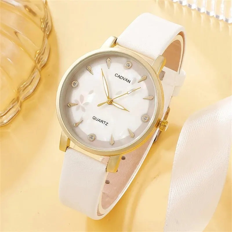 Women Bracelet Quartz Watch Set