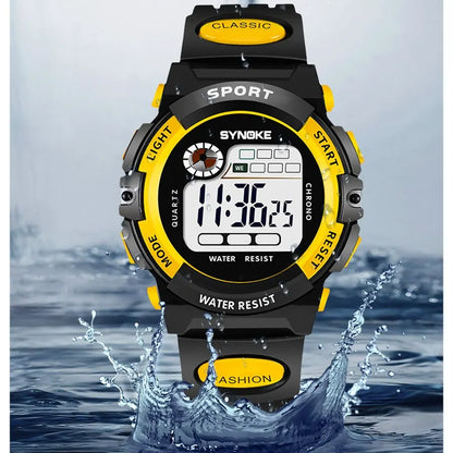 Multifunctional Student Children Digital Watch Sports Waterproof