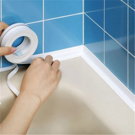 Bathroom Waterproof Wall Stickers Sealing Tapes PVC Adhesive