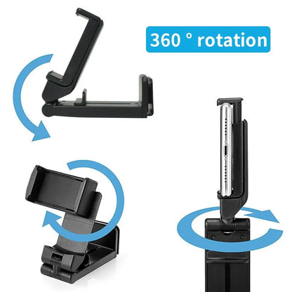 Airplane Phone Holder Portable Travel Stand Desk