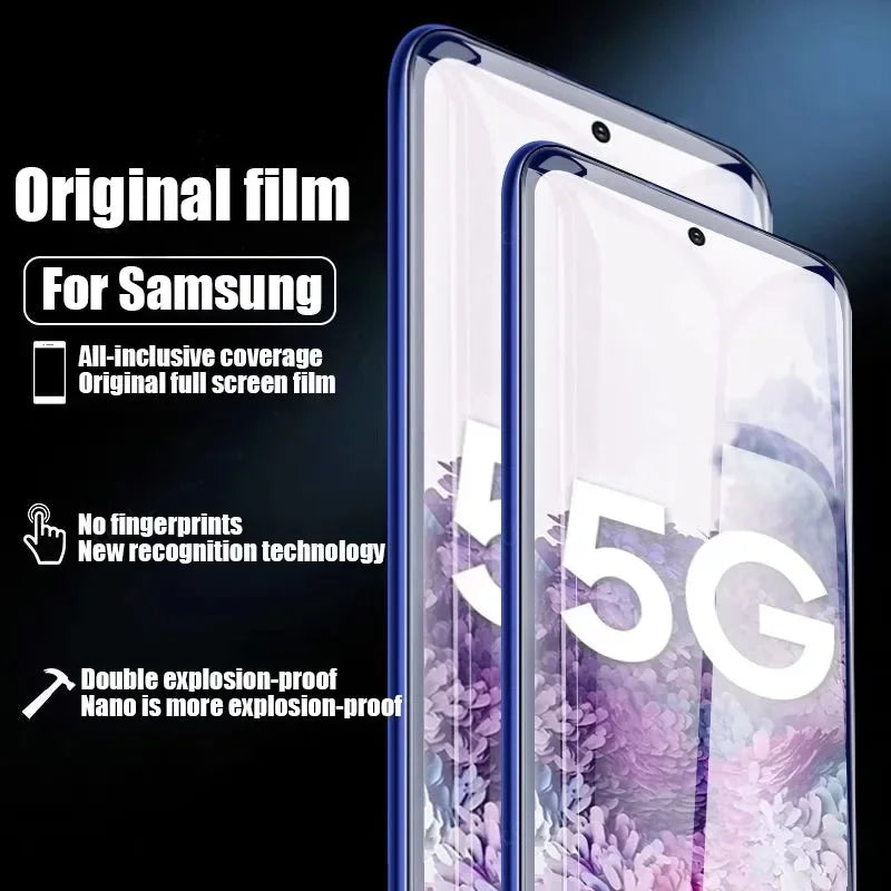 4pcs Hydrogel Film for Samsung Galaxy Screen Protectors