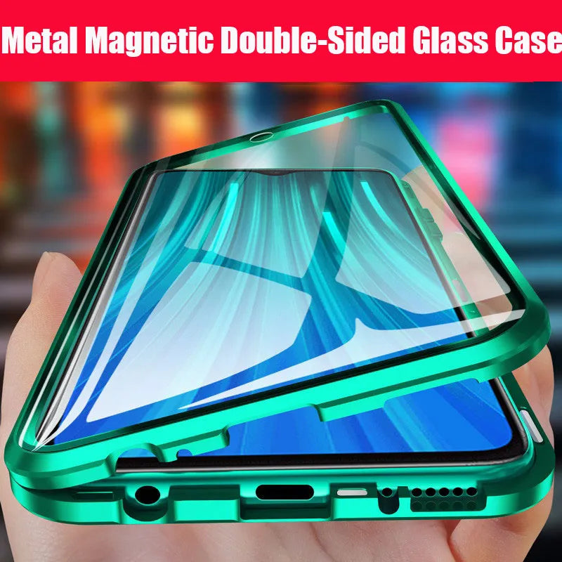 Metal Magnetic Phone Case For Samsung S23 S22 S21 Ultra Plus S20 FE