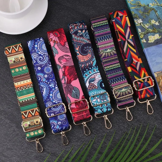 Fashionable And Versatile Shoulder Strap With Ethnic Style