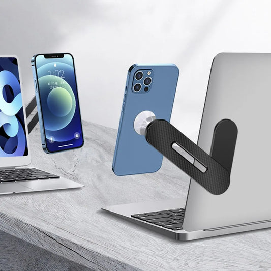 Laptop Screen Expand Magnetic Phone Holder Stand